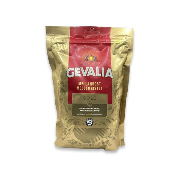GEVALIA MELLANROST MELLEMRISTET GULD 200g
