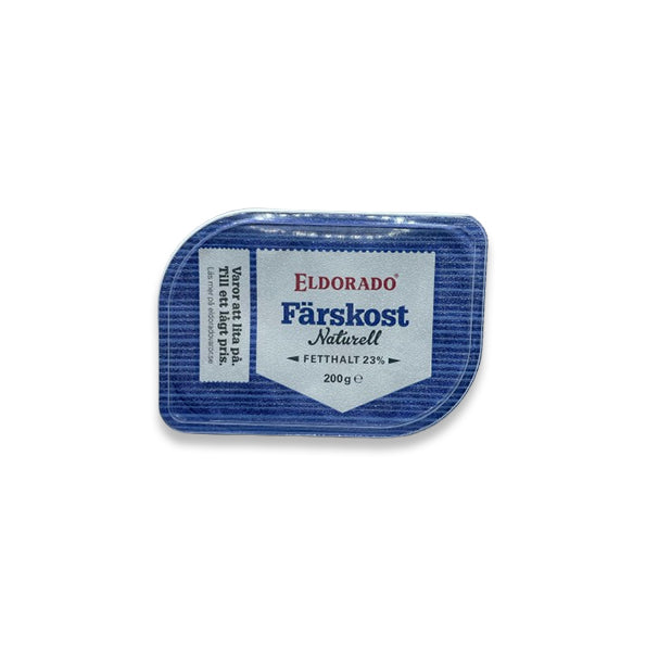 ELDORADO Färskost Naturell FETTHALT 23% 200g