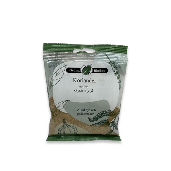 Gröna Bladet Koriander Malen 40g