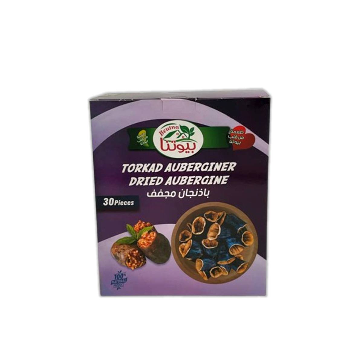 Beutna TORKAD AUBERGINE 30 bitar