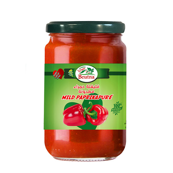 Beutna röd paprikapasta 650g