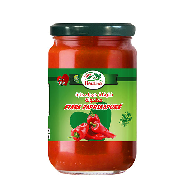 Beutna kryddig röd paprikapasta 650g