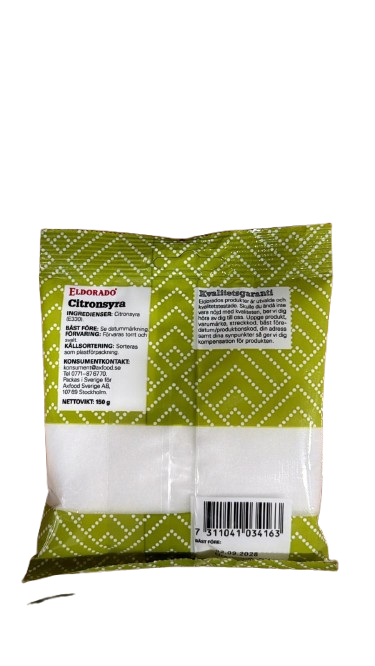 ELDORADO Citronsyra 150g