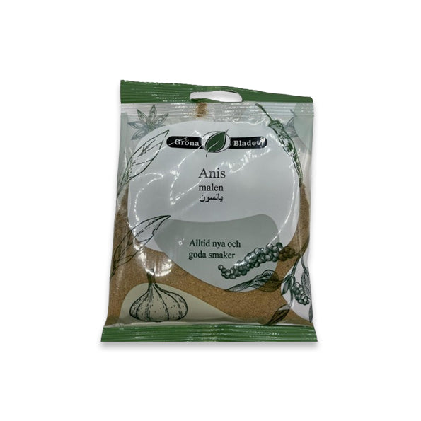 Gröna Bladet Anis Malen 40g
