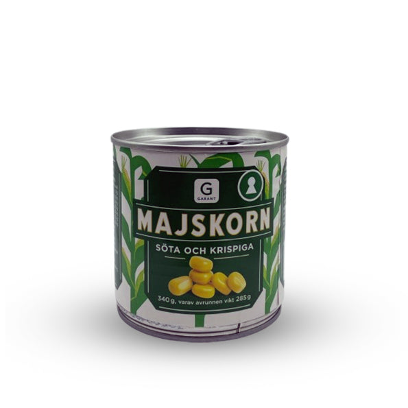 GARANT MAJSKORN SÖTA OCH KRISPIGA 340g