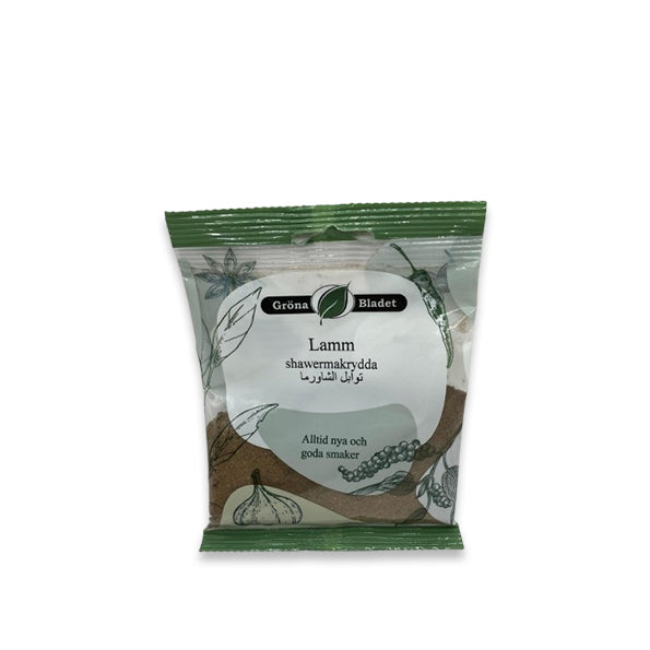 Gröna Bladet Lamm Shawermakrydda 40g