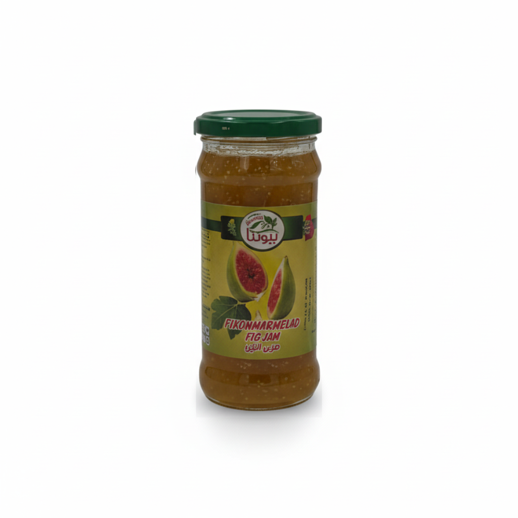 Beutna fikon marmelad 450g