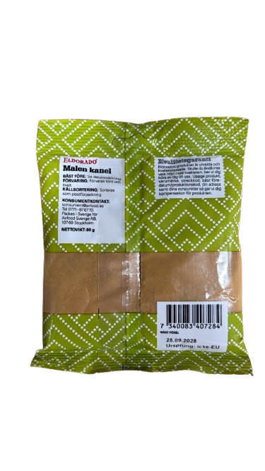 ELDORADO Malen Kanel 80g